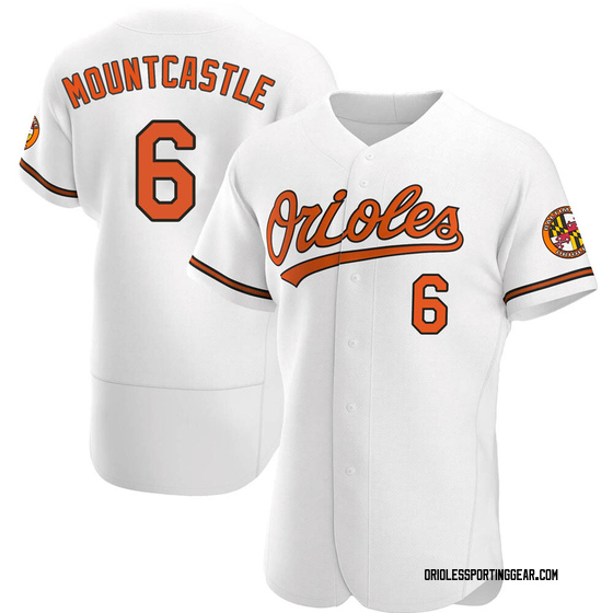 Nick Vespi Men's Baltimore Orioles Alternate Jersey - Orange Authentic