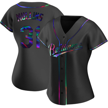 Nike MLB Baltimore Orioles City Connect (Cedric Mullins) Women's Replica Baseball Jersey - Black M (8-10)